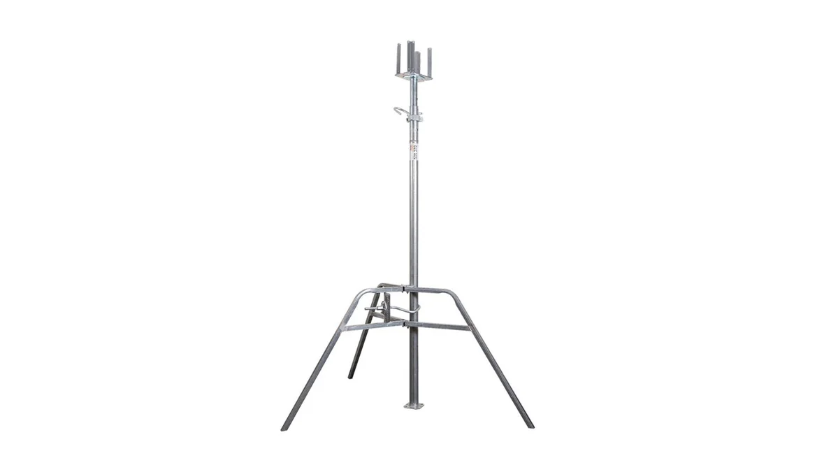 Example of PERI telescopic props; the supplied model is agreed on enquiry